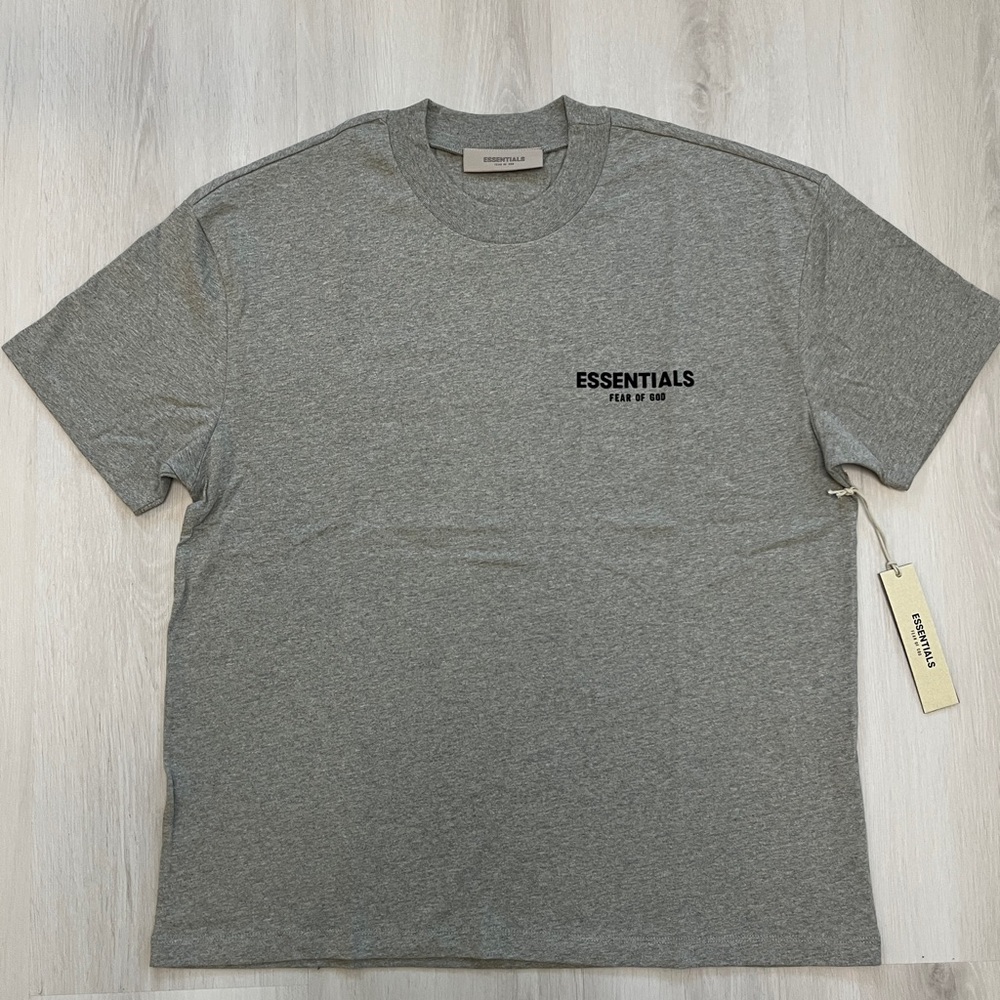 Essentials Gray Men's T-Shirt